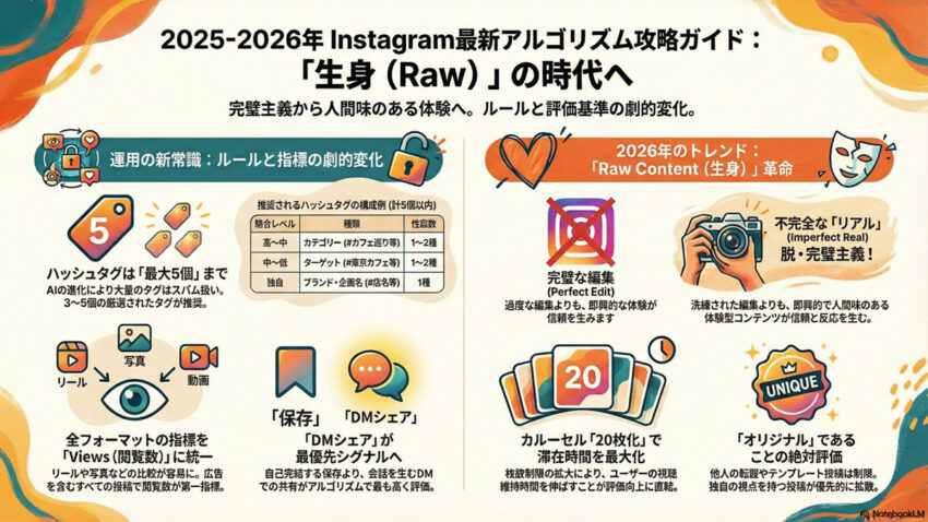 2026年にルールが色々変更！インスタグラムを勉強しなおそう!!