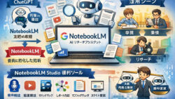 NotebookLMの理解度が少し深まった。