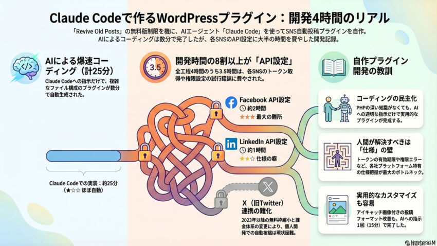 Revive Old Postsの代わりにClaude Codeで自作した！ WordPressの過去記事をSNSに自動投稿するプラグイン「DIO Blog Reposter」